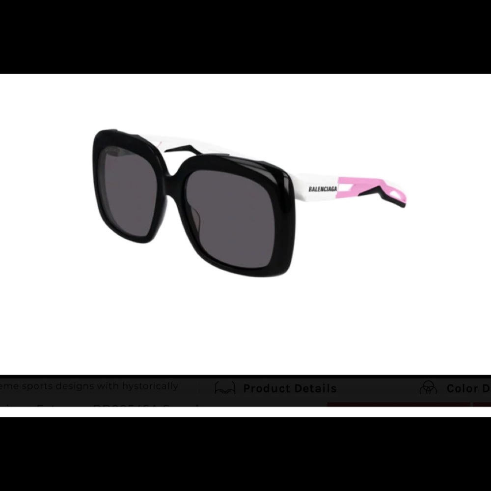 Balenziaga unisex glasses besutiful - Picture 1 of 2